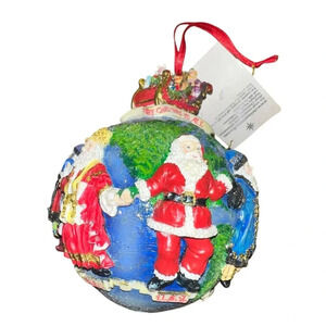 RADKO Resin Christmas Ornaments SANTAS AROUND THE WORLD